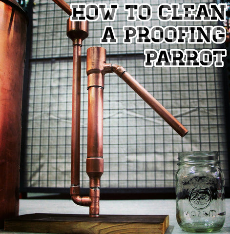 How to clean a proofing parrot