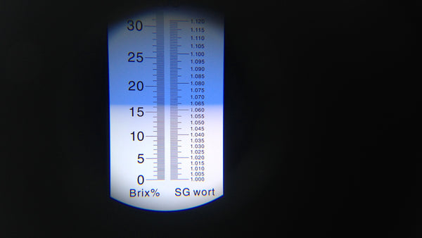Brix refractometer results