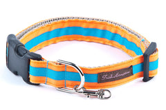 Neon Orange/Aqua Stripe