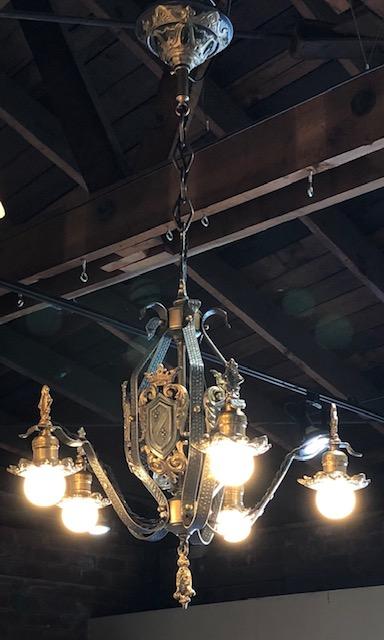 tudor revival chandelier