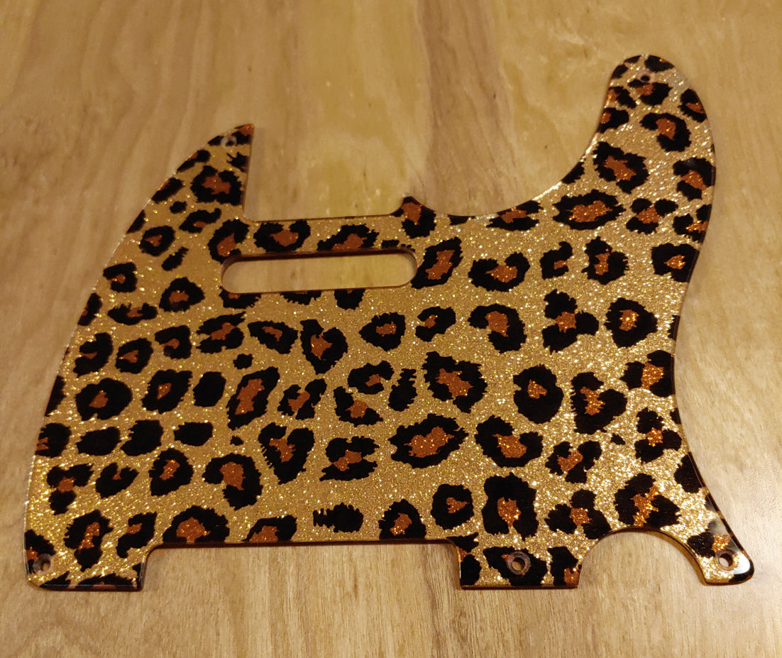 telecaster leopard pickguard