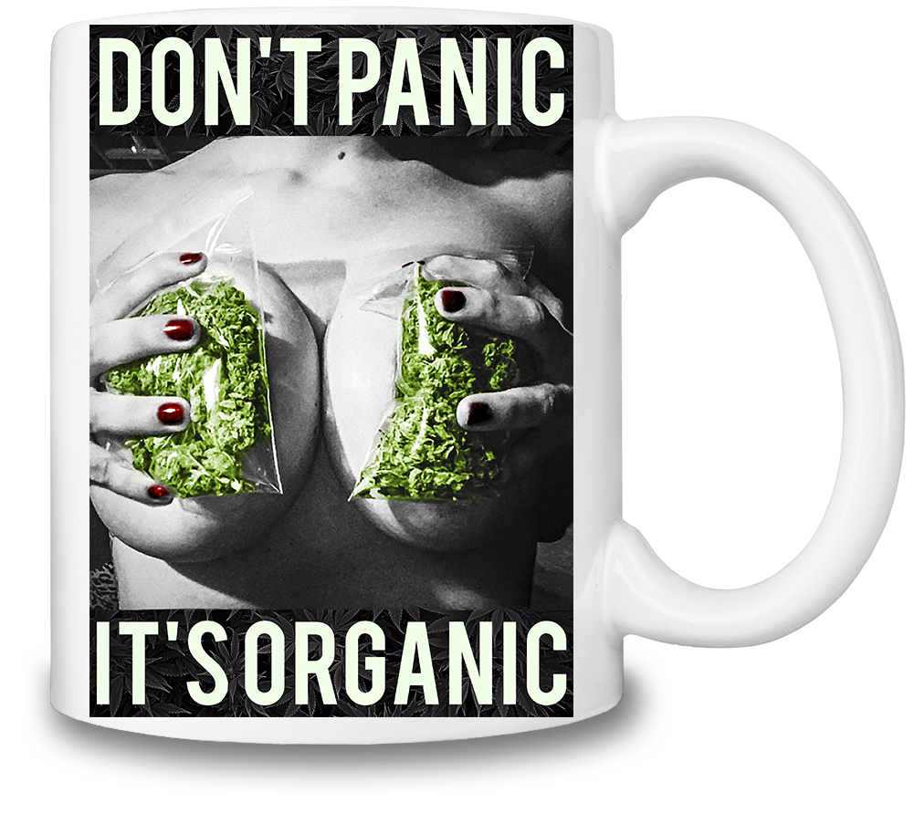 Don't Panic It's Organic Coffee Mug.