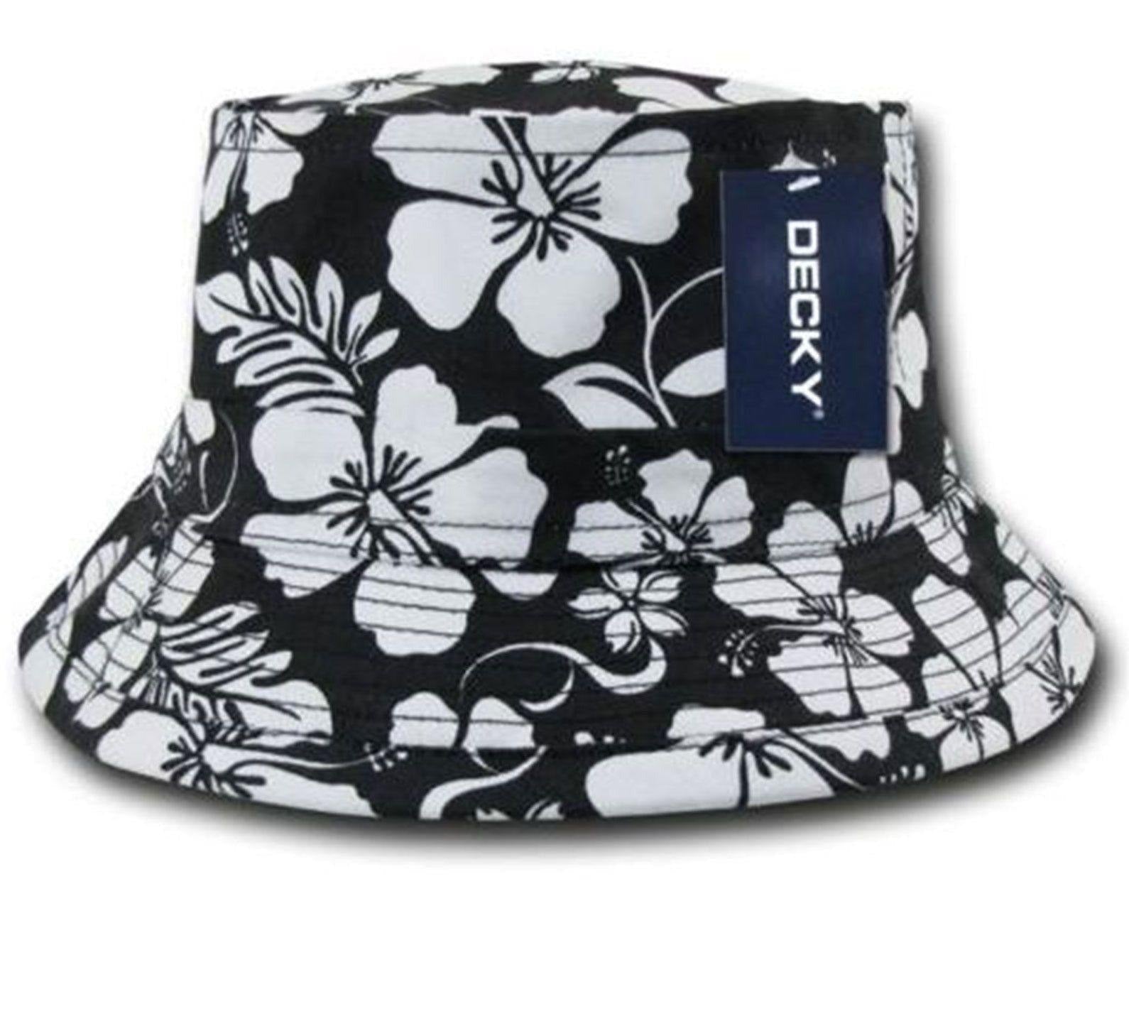 1 Dozen Decky New Floral Fisherman'S Bucket Caps Hats Wholesale Lots