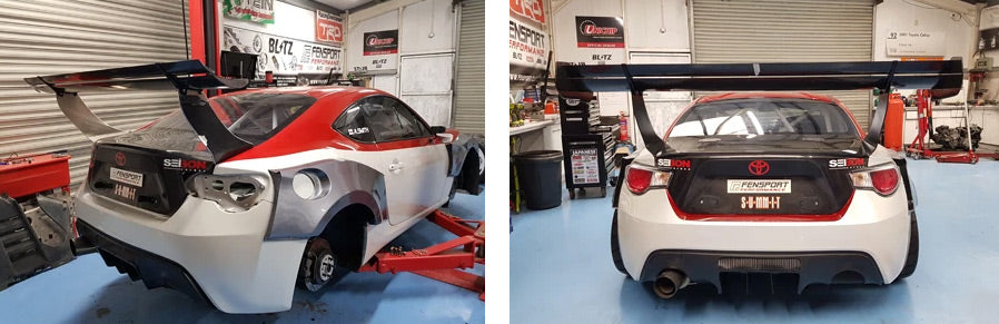 GT86R 2018 Rear wing