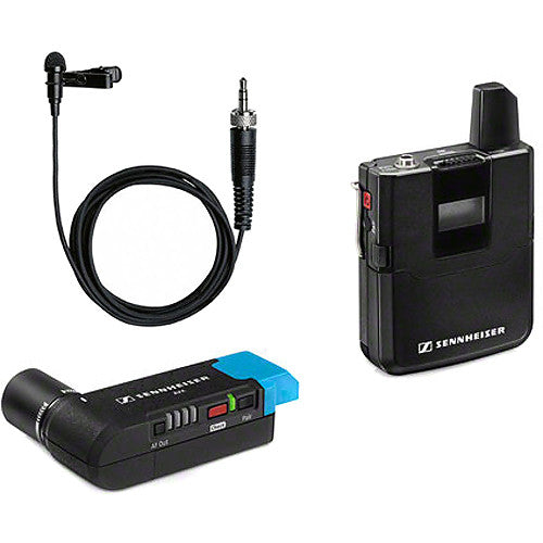 Sennheiser AVX-ME2 SET-4 Digital Camera-Mount Wireless Omni Lavalier  Microphone System (1.9 GHz)