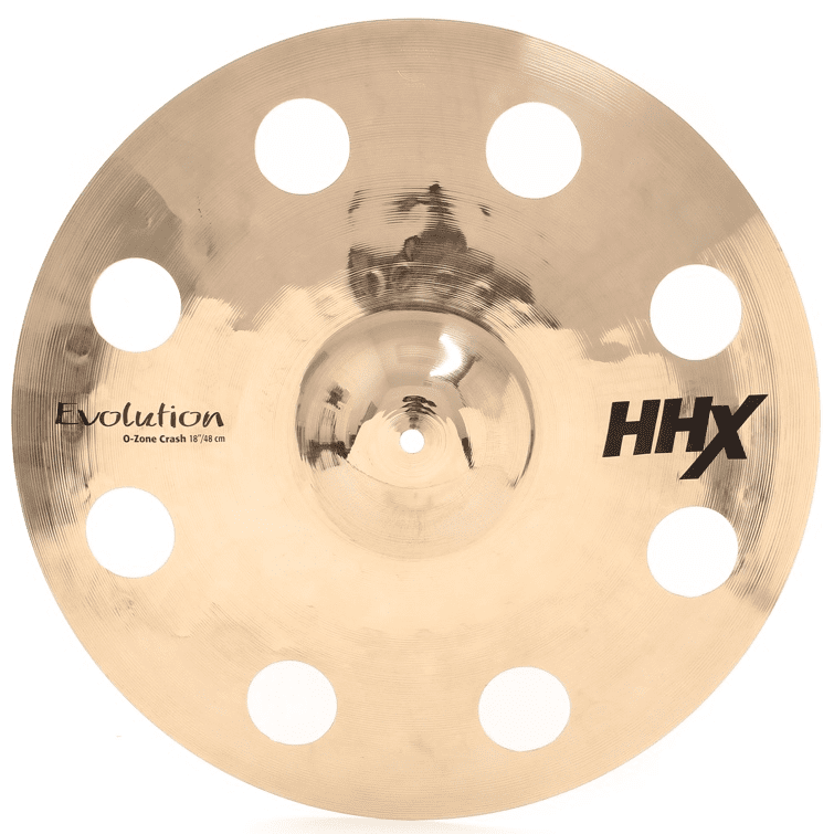 Sabian 11800XEB HHX Evolution O-Zone Crash Cymbal - 18