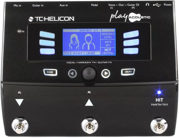 TC-Helicon VoiceLive Play Acoustic Guitar and Vocal Effects Processor Pedal