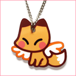 Angel Fox necklace