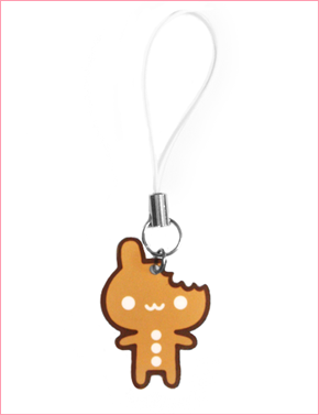 Ginger Bunny phone charm