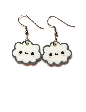 Happy Cloud earrings