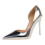 Simple Stiletto Metal High Heel Shoes