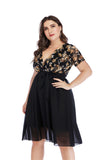 Floral Plus Size Dress  XL-5XL