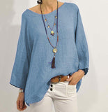 Loose Casual Long Sleeve Cotton Shirt