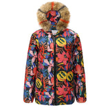 Jungle Fur Collar Down Jacket-5color