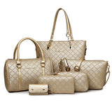 Large Diamond Lattice Mother Bag (Set Of Six)