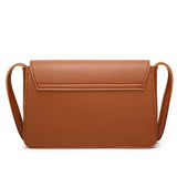 Fashion Magnetic Buckle Retro Crossbody Bag