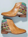 Bohemia Vintage Chunky Boots