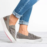 Women Casual Button Comfy Sneaker