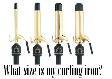 What size is my curling iron