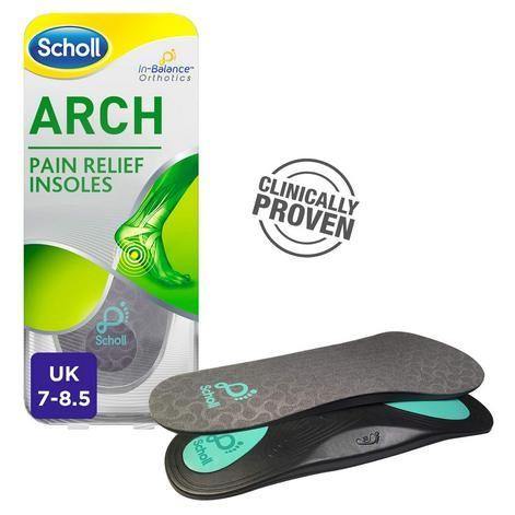 scholl ball of foot & arch pain relief insoles
