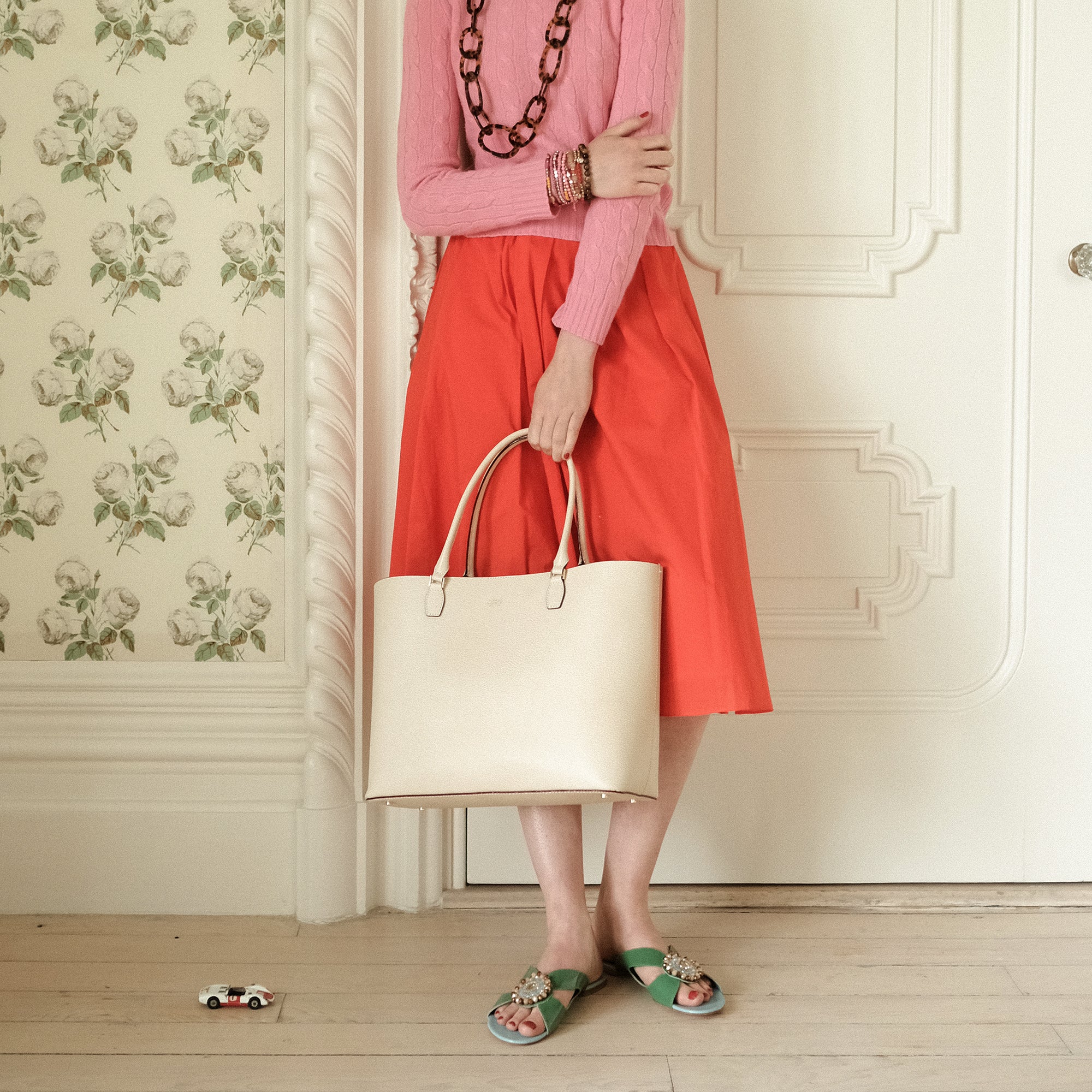 Trixie Tote Boarskin Black