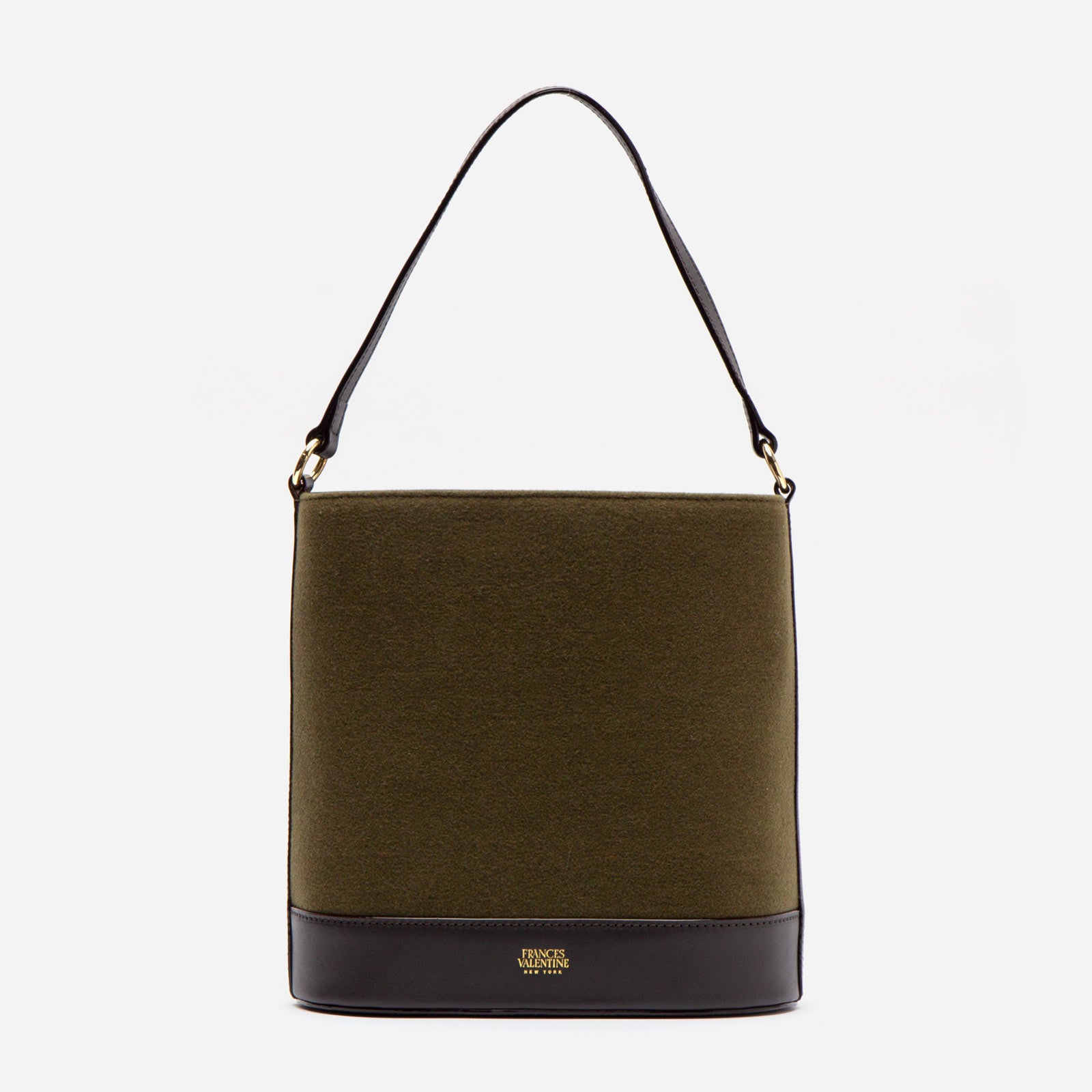 Stella Slim Bucket Felt Olive
