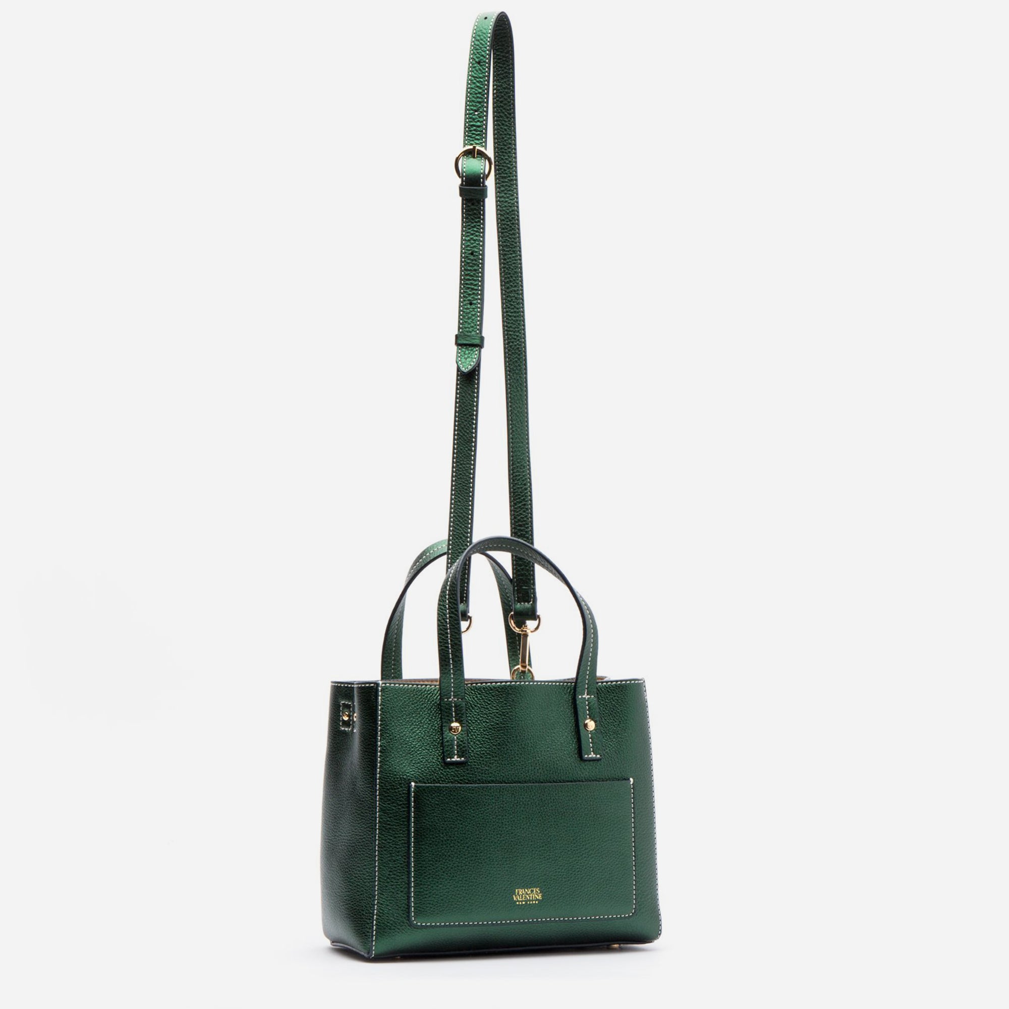 Small Chloe Bottle Green Leather