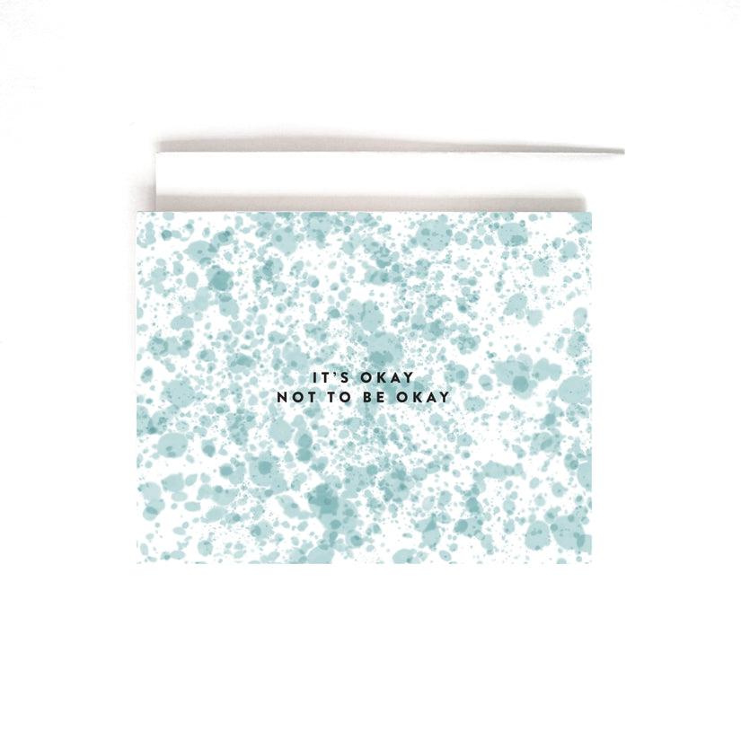 'Okay Not to Be Okay' Card-Joy Paper Co-Crying Out Loud