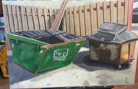 Dumpster Painting