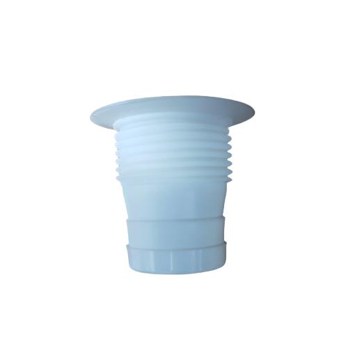 CARAVAN SINK WASTE OUTLET PLASTIC WHITE STANDARD STRAIGHT 25MM 006072