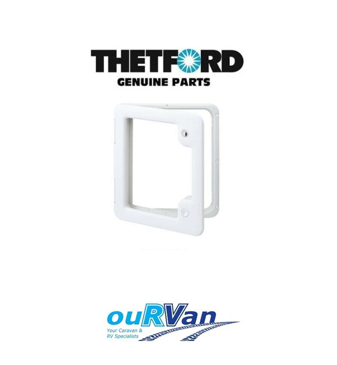 THETFORD SERVICE DOOR 3 WHITE CARAVAN ACCESS HATCH TOILET DOOR 2680584