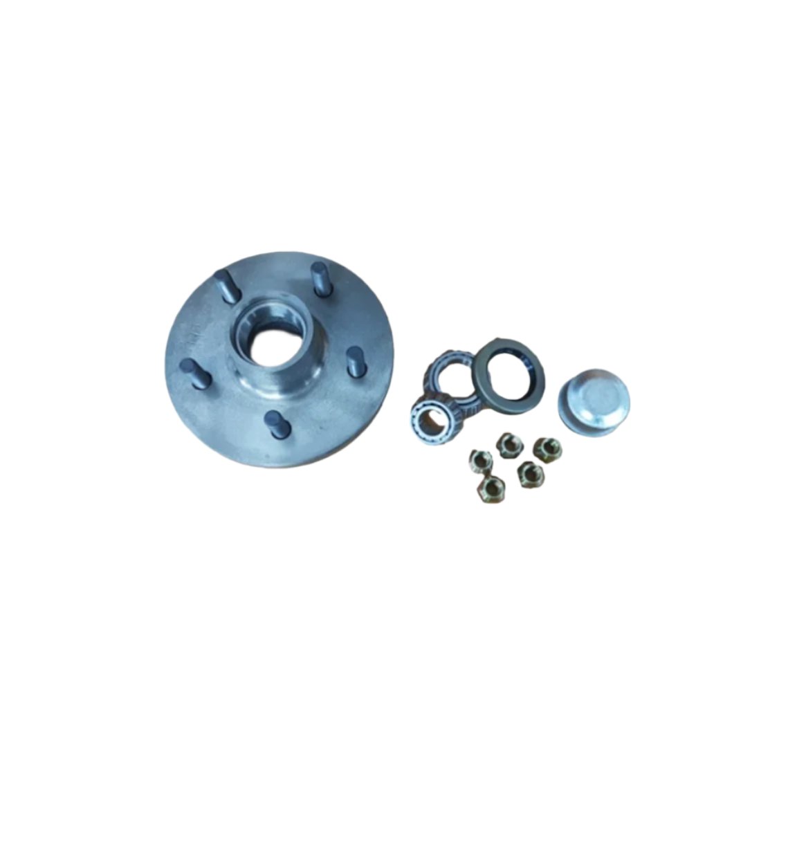 ALKO TRAILER HUB KIT UNBRAKED FORD STUD PATTERN WITH SLIMLINE BEARINGS 441269