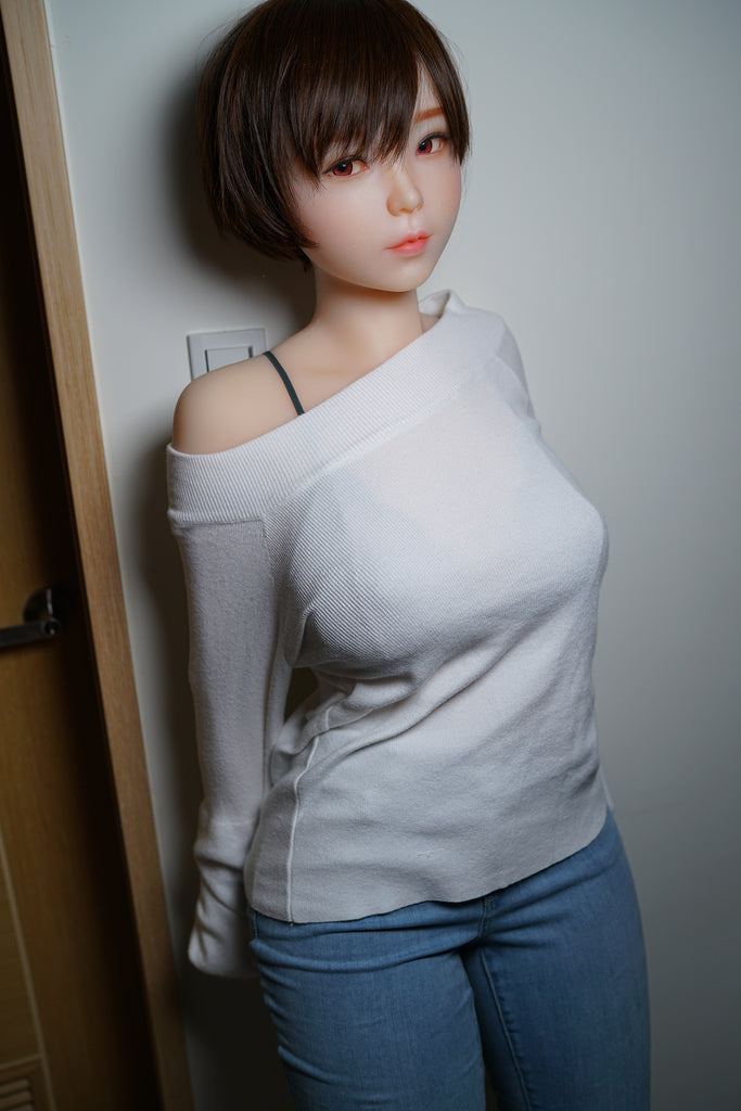 Pipers New Silicone Sex Doll Akira Japanese Girl 160cm