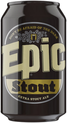 Epic Stout 330ml Can 4.8% alc/vol