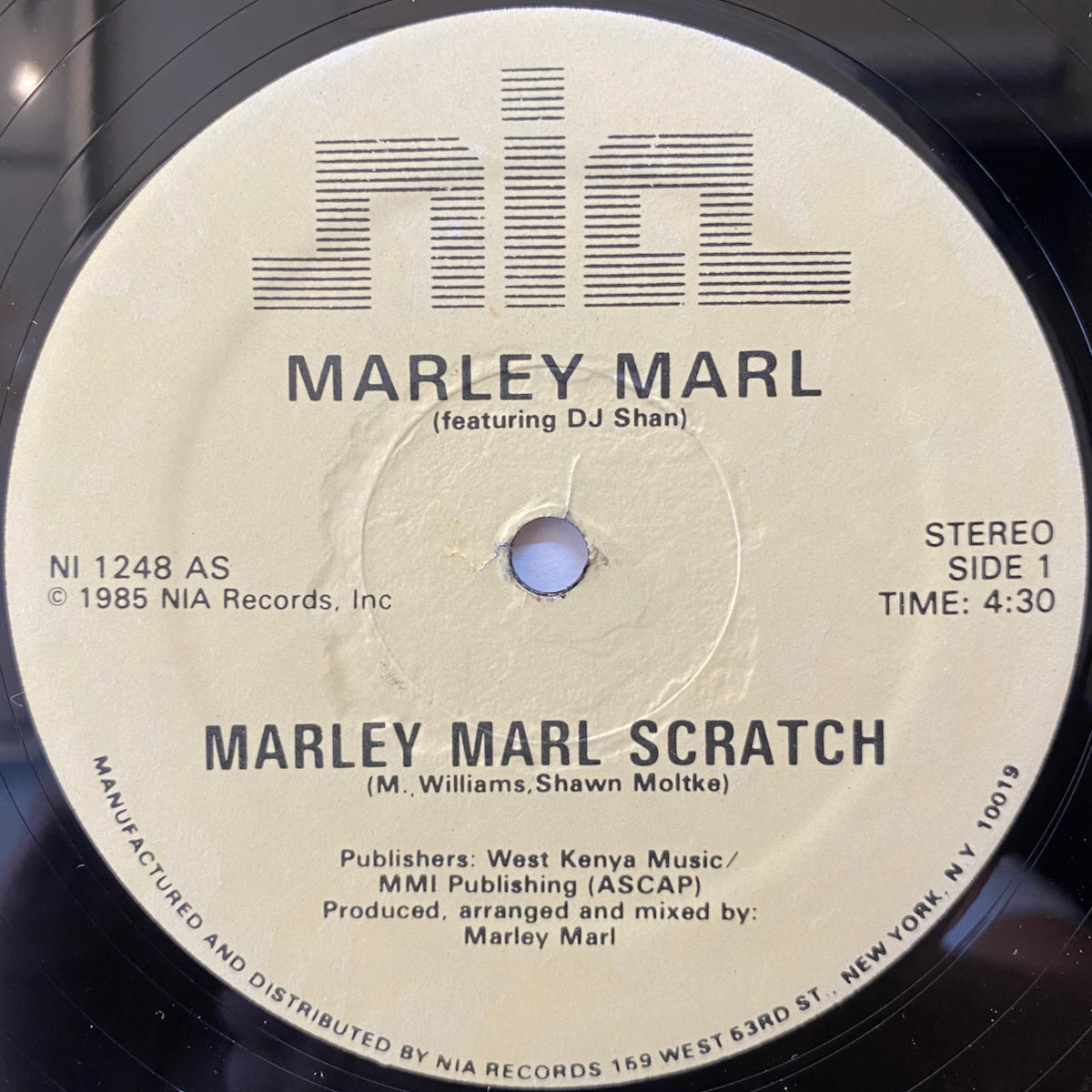 Marley Marl Featuring DJ Shan / Marley Marl Scratch | VINYL7 RECORDS