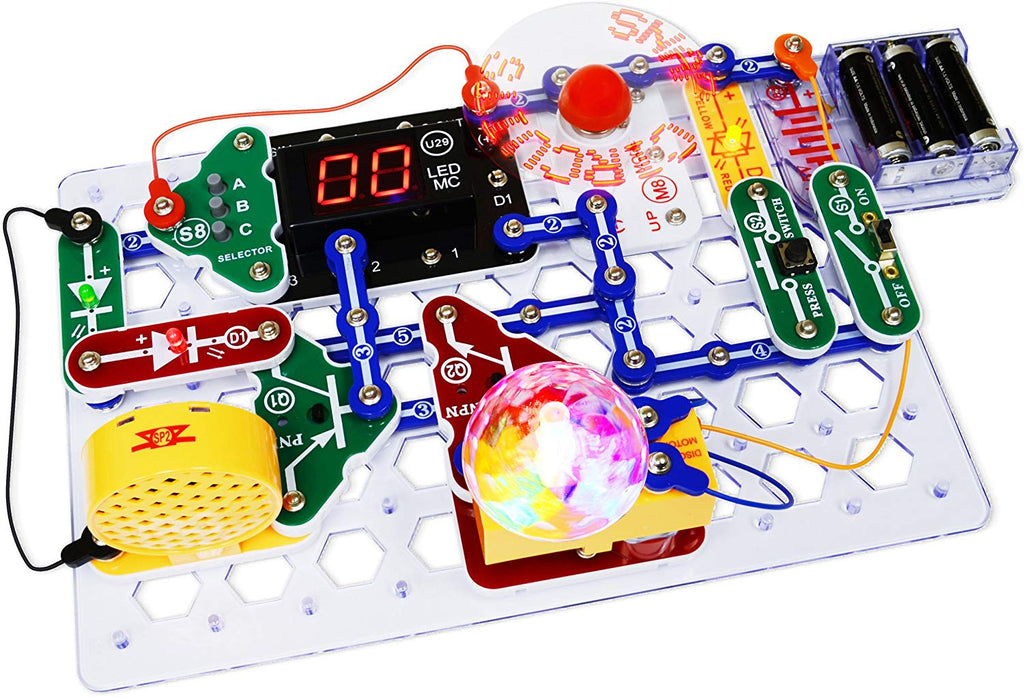 snap circuits arcade electronics exploration kit