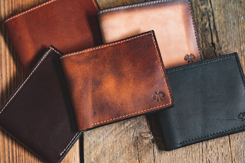 mens leather wallet