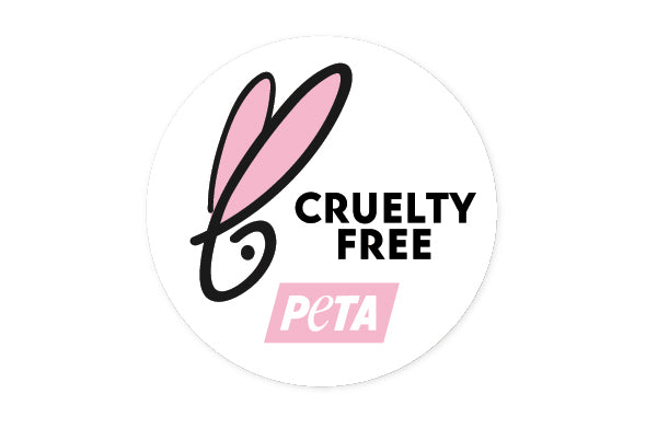 We are 100% PETA approved cruelty free