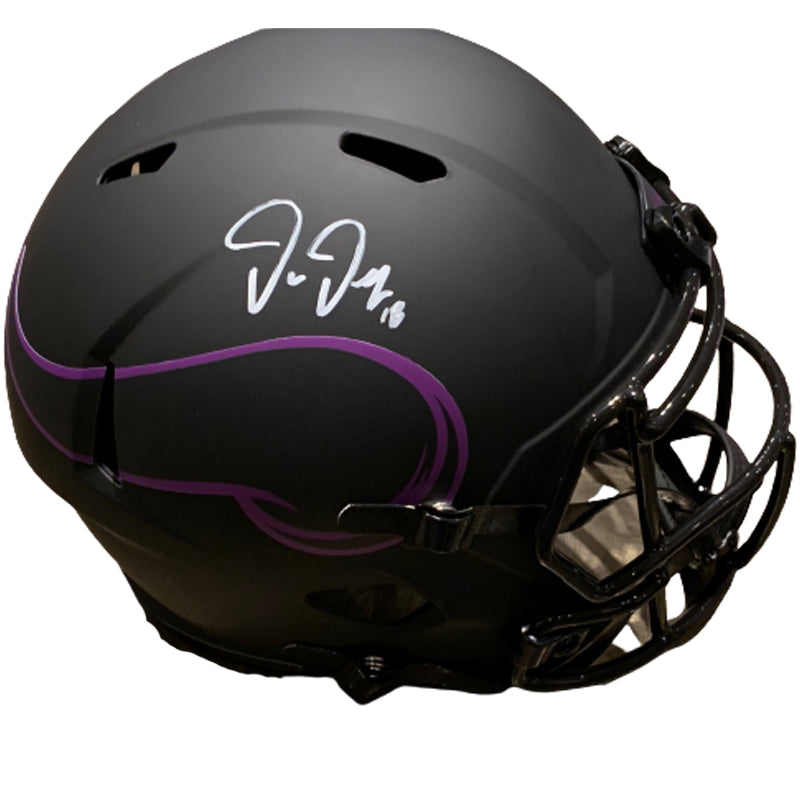 autographed vikings helmet