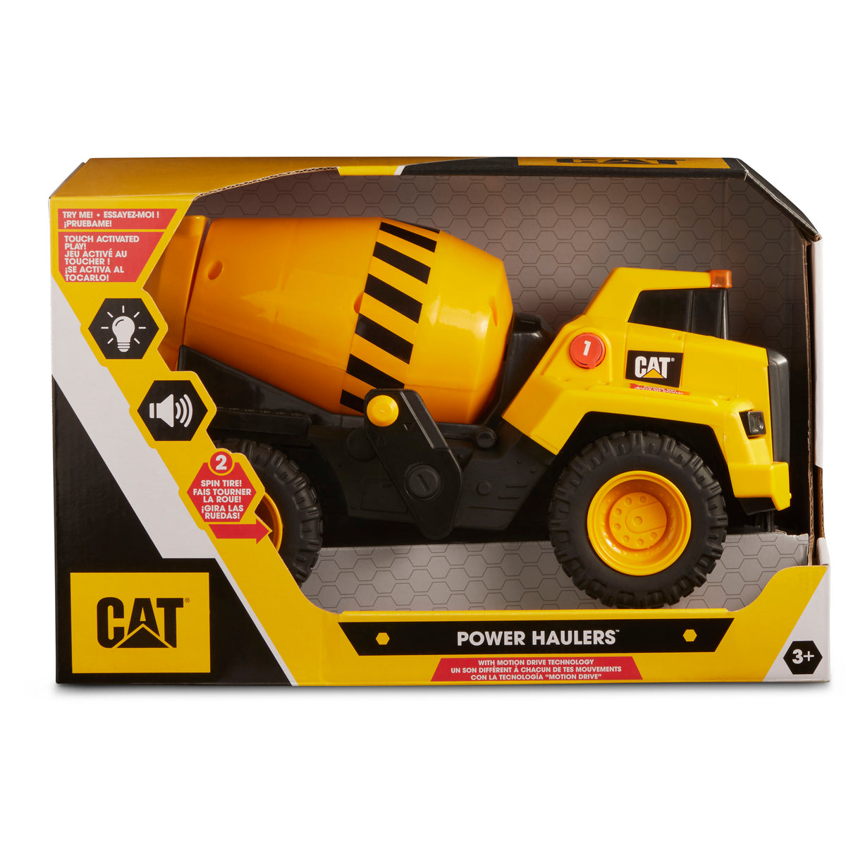 cat lightning load cement mixer