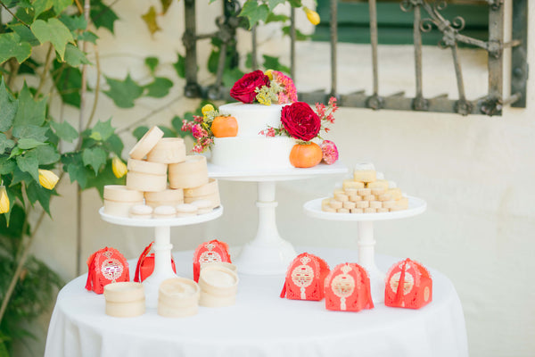 Modern Chinese Wedding Banquet Decorations, Chinese Wedding Cake Dessert Display