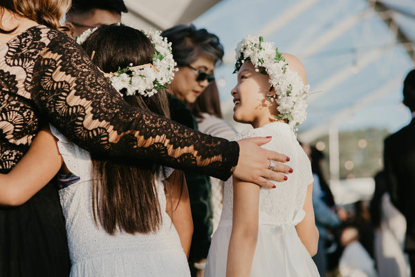 East Meets Dress, Multicultural Wedding, Chinese and Filipino roots, Chinese-American real bride