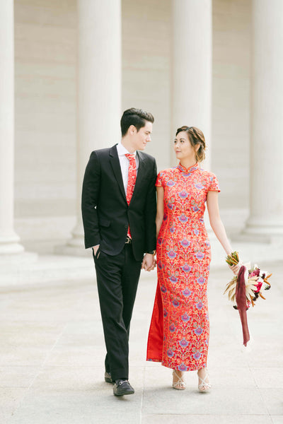 Modern Cheongsam Qipao Dress For Your Chinese Wedding Inspiration, Ali Dress