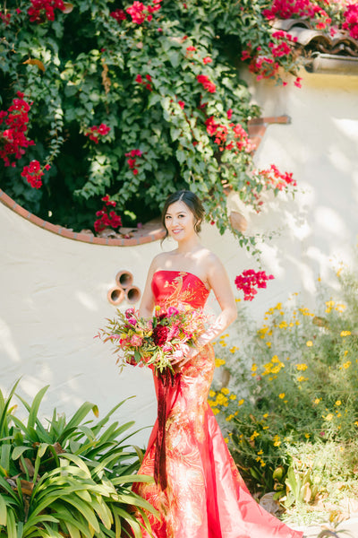 Modern Cheongsam Qipao Dress For Your Chinese Wedding Inspiration, Nora Dress