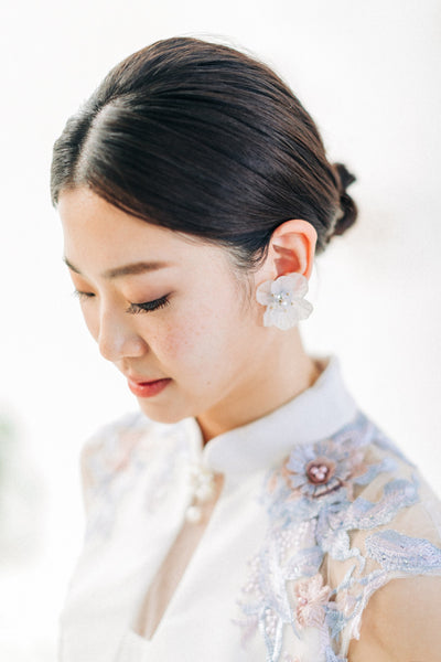 Modern Cheongsam Qipao Dress For Your Chinese Wedding Inspiration, White Marilyn Dress