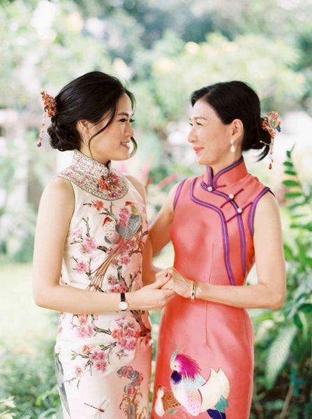 Modern Cheongsam Qipao Dress For Your Chinese Wedding Inspiration, Beautiful Chinese Wedding Dress
