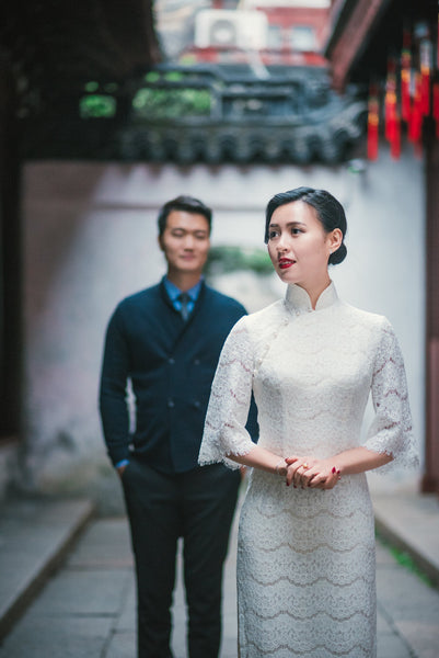 Modern Cheongsam Qipao Dress For Your Chinese Wedding Inspiration, Traditional Chinese Wedding Dress