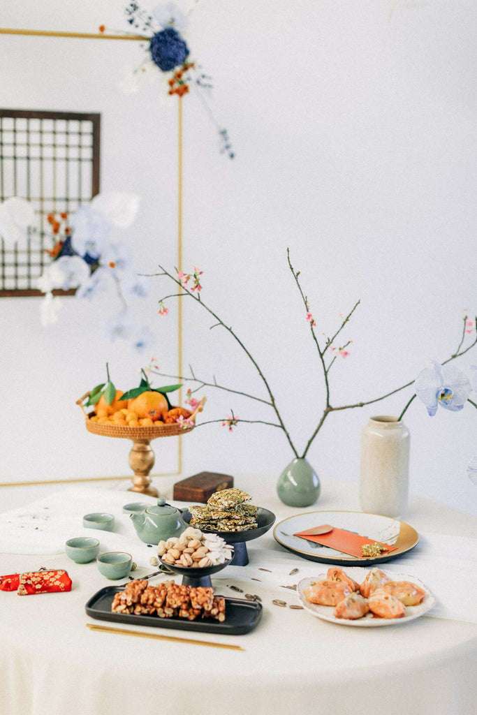 Chinese Wedding Tradition Ideas, Modern White Cheongsam and Chinese Dessert Table