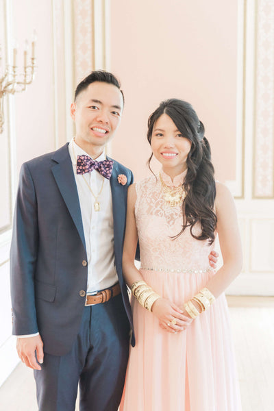 Pink Chinese Dress, Pink Cheongsam Wedding Dresses, East Meets Dress 