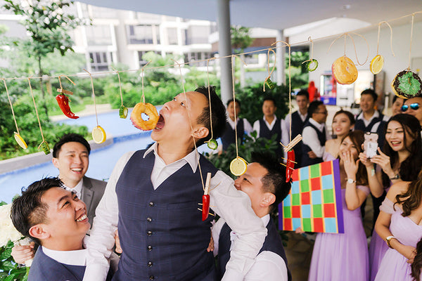 8 Chinese Traditional Door Games to Play at Your Chinese Wedding, Four Flavors of Life